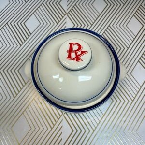 Vintage 1980s Rubicon “GET WELL” Soup Bowl Trinket Bowl Crock